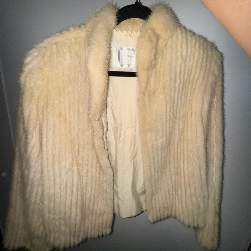 VTG Saga Mink Fur Coat *real fur*